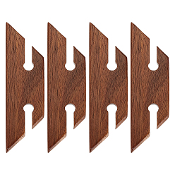 Верблюжий 4шт. деревянные челноки для ткацкого станка, верблюжие, 3.45x12x0.6 см