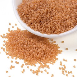 Хаки 8/0 стакан бисер, матового цвета, круглые, круглое отверстие, хаки, 8/0, 3 мм, отверстие : 1 мм, Около 1111 шт / 50 г, 50 г / мешок, 18мешки/2фунты