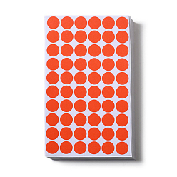 Красный Точечные клейкие бумажные наклейки, для скрапбукинга, дневник, планировщик, конверт и блокноты, круглые, красные, 15 мм, 60шт / лист, 68 простыни / мешок, 4080 шт / пакет