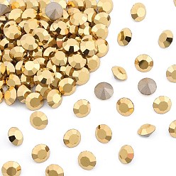 00030 262 Aurum Preciosa® maxima кристалл круглые камни, чешский хрусталь, срыв твердой мозговой оболочки, круглый(431 11 615 шаттон), 00030 262 аурум, сс10/пп21(2.7~2.9мм)