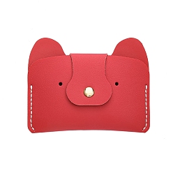 Малиновый Набор карточных сумок в форме собаки своими руками, включая материалы сумки из искусственной кожи, малиновый, 91x116x3 мм