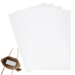 Claro Láminas de plástico pp, Rectángulo, Tablero acolchado para caja de equipaje, Claro, 300x200x1 mm