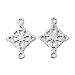 Нержавеющая Сталь Цвет 304 подвески-соединители в виде узла викингов из нержавеющей стали, не тускнеет, полирование, цвет нержавеющей стали, 18.5x13.5x1 мм, отверстие : 1.8 мм