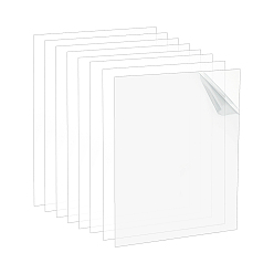 Прозрачный Прозрачный акрил для фоторамки, прямоугольные, прозрачные, 25.3x20.3x0.1 см