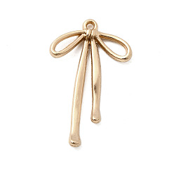 Light Gold Подвески из сплава , бантом прелести, без свинца и без кадмия, золотой свет, 32.5x20x3 мм, отверстие : 1.5 мм, Около 500 шт / 1000 г