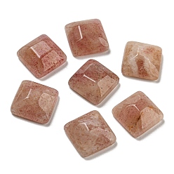 Солнечный Камень Натуральные кабошоны из камней, пирамида, 9.5~10x9.5~10x4.5~5 мм