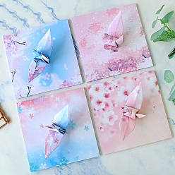 Разноцветный Бумага для оригами, складная бумага ручной работы, для детской школы поделки и декоративно-прикладного искусства, красочный, 142x142 мм