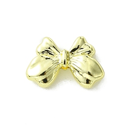 Golden Alloy Beads, Bowknot, Golden, 10x14.5x4mm, Hole: 1.6mm