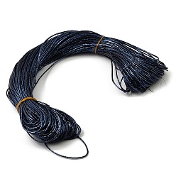 Прусский Синий Шнур из искусственной кожи с лазерным креплением, для изготовления ювелирных изделий DIY, берлинская лазурь, 2 мм, Около 98~100 м / пачка