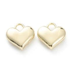 Light Gold Подвески из сплава , сердце, без свинца и без кадмия, золотой свет, 17x16x5.5 мм, отверстие : 4x3.5 мм