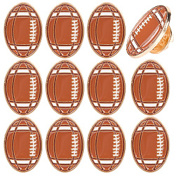 Rugby 20 шт. спортивные эмалевые значки, броши из сплава для одежды рюкзака, регби, 20.5x14 мм