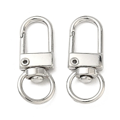 Платина Застежками сплава поворотные, стойки покрытие, долговечный, платина, 33x13x5.5 мм, отверстие : 6x9.5 мм