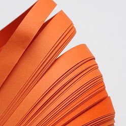 Темно-Оранжевый Рюш полоски бумаги, темно-оранжевый, 530x10 мм, о 120strips / мешок