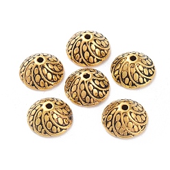 Античное Золото  Крышки для бусин тибетского стиля, конус, без свинца и без кадмия, античное золото , 11x5 мм, отверстие : 1 мм