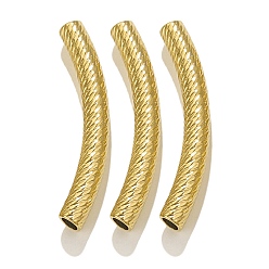 Золотой 304 стальные изогнутые шарики из нержавеющей трубки, золотые, 36x5 мм, отверстие : 4x3 мм