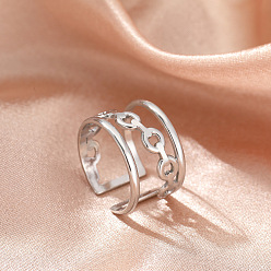 Другие 304 из нержавеющей стали манжеты кольца, цвет нержавеющей стали, внутренний диаметр: 15~20 мм