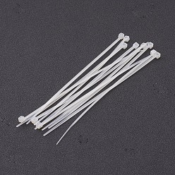 White Nylon Cable Ties, Tie Wraps, Zip Ties, White, about 120mm long, 3mm thick, 1000strands/bag
