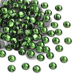 50630 Shamrock Камни preciosa® crystal hotfix с плоской основой, чешский хрусталь, круглый(438 11 612 шатон роза вива 12 ®), 50630 трилистник, ss 8 (2.3~2.5 мм)