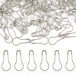 Платина 100шт железная брошь выводы, контакты килт, платина, 21.5x9.5x0.7 мм