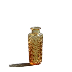 Золотистый Мини стеклянная бутылка, аксессуары для домашнего кукольного домика с микро-ландшафтом, притворяясь опорными украшениями, золотые, 14x33 мм