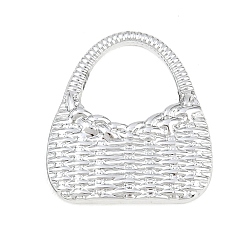 Платина Подвески из сплава , стойки покрытие, брелоки для сумок, без кадмия, без никеля и без свинца, платина, 27x25x4 мм, отверстие : 13.5x15 мм