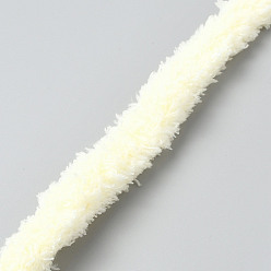 Светло-желтый Плюшевые палочки своими руками, средство для чистки труб, стебли из синели из полиэстера, с алюминиевой жилой, материал для детских поделок, светло-желтый, 970x20x19 мм