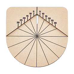 Бланшированный Миндаль Инструменты для скрепления фанеры, Инструмент для угловой косой срезки и направляющая для люверсов, бланшированный миндаль, 100x100x5.5 мм