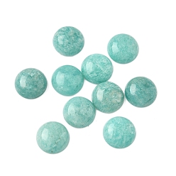 Амазонит Природные кабошонов амазонит, полукруглые / купольные, 11.5~12x4.5~5.5 мм