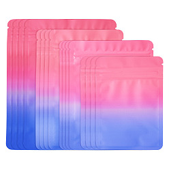 Светло-Вишневый 100 шт. 4 стили пакеты с застежкой-молнией для животных, прямоугольные, градиент цвета, светло-вишневый, 99~150x70~105x0.1 мм, 25 шт / стиль