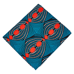 Морско-зеленый Однотонная полиэфирная ткань с геометрическим рисунком, для аксессуаров для рукоделия, цвета морской волны, 1140 мм