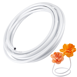 Белый ПВХ алюминиевая изогнутая трубка, формовочная трубка для укладки, белые, 16 мм, 10 м / рулон