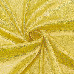 Золотистый Лазерная полиэфирная ткань, для аксессуаров одежды, золотые, 1000x1620x0.2 мм