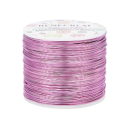 Средний Фиолетовый Круглая алюминиевая проволока, средне фиолетовый, 20 датчик, 0.8 мм, около 770.99 футов (235 м) / рулон