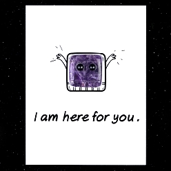 Аметист Квадратные витрины из натурального аметиста, с бумажными карточками, фигурка для украшения дома, энергетический камень рейки для исцеления, 20x20x20 мм