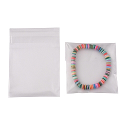 Прозрачный Мешки целлофана OPP, матовые, для выпечки упаковки, прямоугольные, прозрачные, 10x7 см, односторонняя толщина: 0.05 мм, внутренняя мера: 7x7 см, около 95~100 шт / упаковка