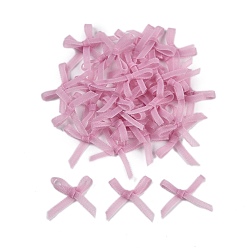 Сливовый Аксессуары для костюмов из нейлона, бантом, слива, 19x21x2.5 мм