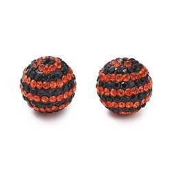 Реактивный Самолет Полосатый узор на тему хэллоуина полимерная глина стразы бусины, круглые, дискотечный шар бисер, струя, 16x15.5 мм, отверстие : 1.5 мм