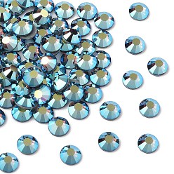20030 200 Smoked Amethyst AB Камни preciosa® crystal hotfix с плоской основой, чешский хрусталь, круглый(438 11 612 шатон роза вива 12 ®), 20030 200 дымчатый аметист ab, ss 8 (2.3~2.5 мм)