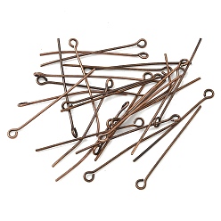 Красная Медь Красная медь, без кадмия и без свинца, 35x0.7 мм, отверстие : 2 мм, Около 7000 шт / 1000 г