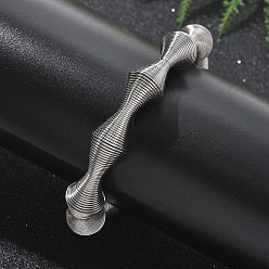 Нержавеющая Сталь Цвет 304 эластичные браслеты из нержавеющей стали для женщин, цвет нержавеющей стали, 1/2 дюйм (1.15 см), внутренний диаметр: 2-3/8 дюйм (5.9 см)