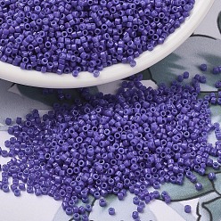 (DB2359) Дуракоат Непрозрачный Окрашенный Фиолетовый Бусины miyuki delica, цилиндр, японский бисер, 11/0, (db 2359) непрозрачный окрашенный фиолетовый дюракоат, 1.3x1.6 мм, отверстие : 0.8 мм, Около 2000 шт / 10 г