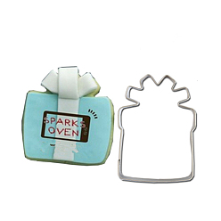 Stainless Steel Color Tarnish Resistant 304 Stainless Steel Cookie Cutters, Cookies Moulds, DIY Biscuit Baking Tool, Gift, Stainless Steel Color, 66x49mm