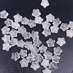 Хрусталь Бусины из кристалла кварца natuarl, звезда, 10x5 мм, 21 шт / комплект