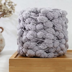 Distel Grobes Polyester-Kugelgarn, für DIY-Material Decke Kissen, Distel, 13~29 mm, ca. 43.74 Yards (40 m)/Knüll