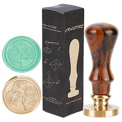 Лист 1головка штампа из латуни ПК, с ручкой из натурального тигрового глаза из ПК, для сургучной печати, лист, головка штампа: 1 мм