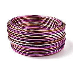 Орхидея Алюминиевая проволока, круглые, сиреневые, 2 мм, 12 датчик, около 75.46 футов (23 м) / пучок