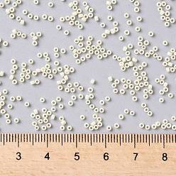 (51) Opaque Light Beige TOHO Round Seed Beads, Japanese Seed Beads, (51) Opaque Light Beige, 15/0, 1.5mm, Hole: 0.7mm, about 15000pcs/50g