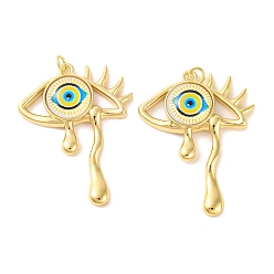 Васильковый Стойка металлическая латунная микропрофилированная кубическая циркония подвески, со стеклом, долговечный, злые глаза, с целью перехода в кольце, реальный 18 k позолоченный, васильковый, 41.5x31x6.5 мм
