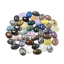 Смешанные камни Природный и синтетический смешанный драгоценный камень, 18x13x5~5.5 мм