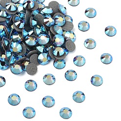 20410 200 Tanzanite AB Камни preciosa® crystal hotfix с плоской основой, чешский хрусталь, круглый(438 11 612 шатон роза вива 12 ®), 20410 200 танзанит аб, ss 10 (2.7~2.9 мм)